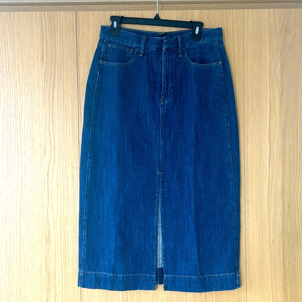 J crew NWOT Denim Maxi Skirt